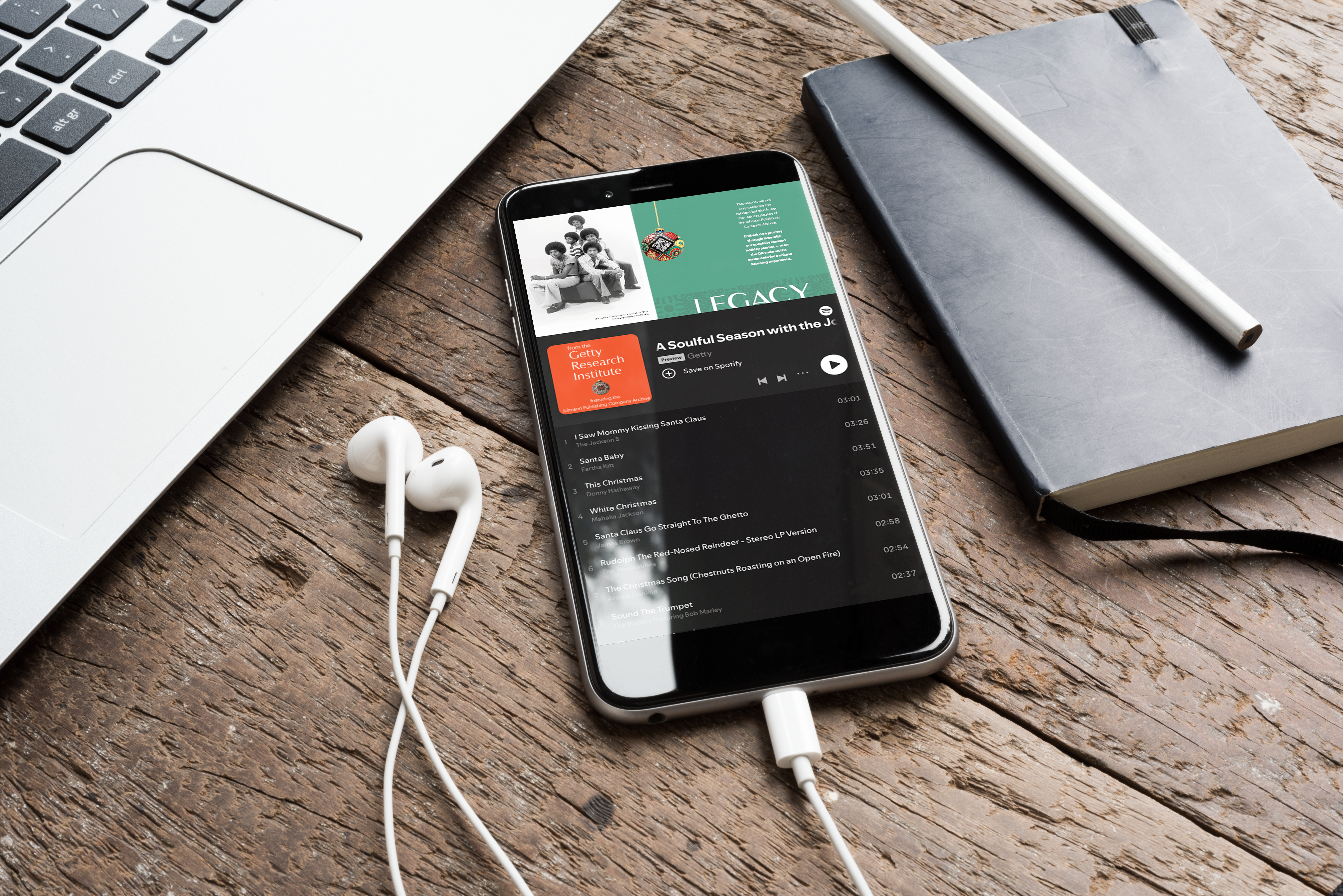 Johnson Publishing Company Archive Holiday Card Animation Screen